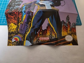 Vintage The Punisher LJN Power Line-Up NES Poster Marvel Nintendo 1990 Lee RARE
