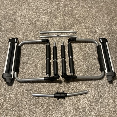 THULE TRAM 9033 Ski Snowboard Rack for Hitch Rack Carrier FOR PARTS with Keys