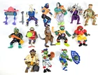 VTG Lot Teenage Mutant Ninja Turtles TMNT Leo Mike Raph Don Shredder Krang Casey