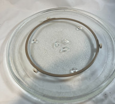 13 3/8 Magic Chef Glass Microwave Plate and R...