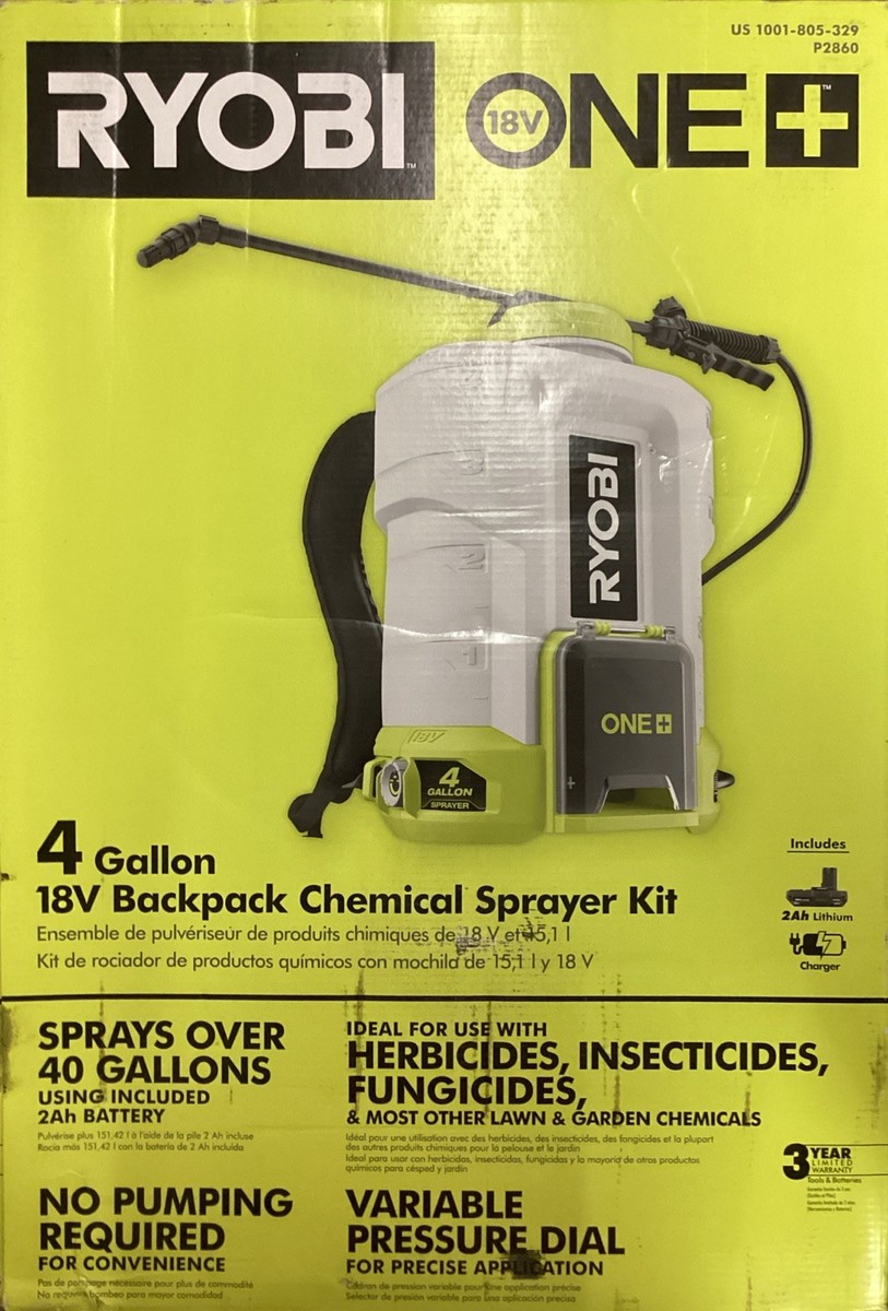 Ryobi One P2860 Gal Backpack Sprayer for sale online
