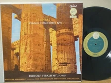 Rudolf Firkusny - BRAHMS Piano Concerto No. 1, LP NM Capitol FDS P-8356