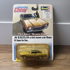 Revell Collectible Chevy 70 Chevy Monte Carlo Yellow Blistercrease Revell Collectible Chevy 70 Chevy Monte Carlo Yellow Blistercrease