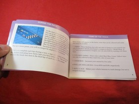 R.C. Pro-Am II Nintendo NES Instruction Manual Booklet RC Proam 2 *damaged* #S