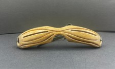 Eskimo Snow Goggles, Yupik Hand Carved Sunglasses, Inuit Style Goggles #1