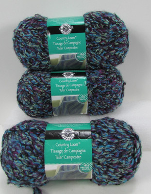 Loops & Threads Country Loom Yarn - Wizard #01332 - Set of 3 - Super Bulky 6