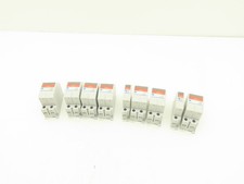 Fuji Electric Circuit Breakers AC/DC  2/3/5/10A  1/2-Pole  Mixed Lot of 9