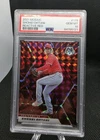 2021 Panini Mosaic - Shohei Ohtani #179 Reactive Red Mosaic Prizm - PSA 10