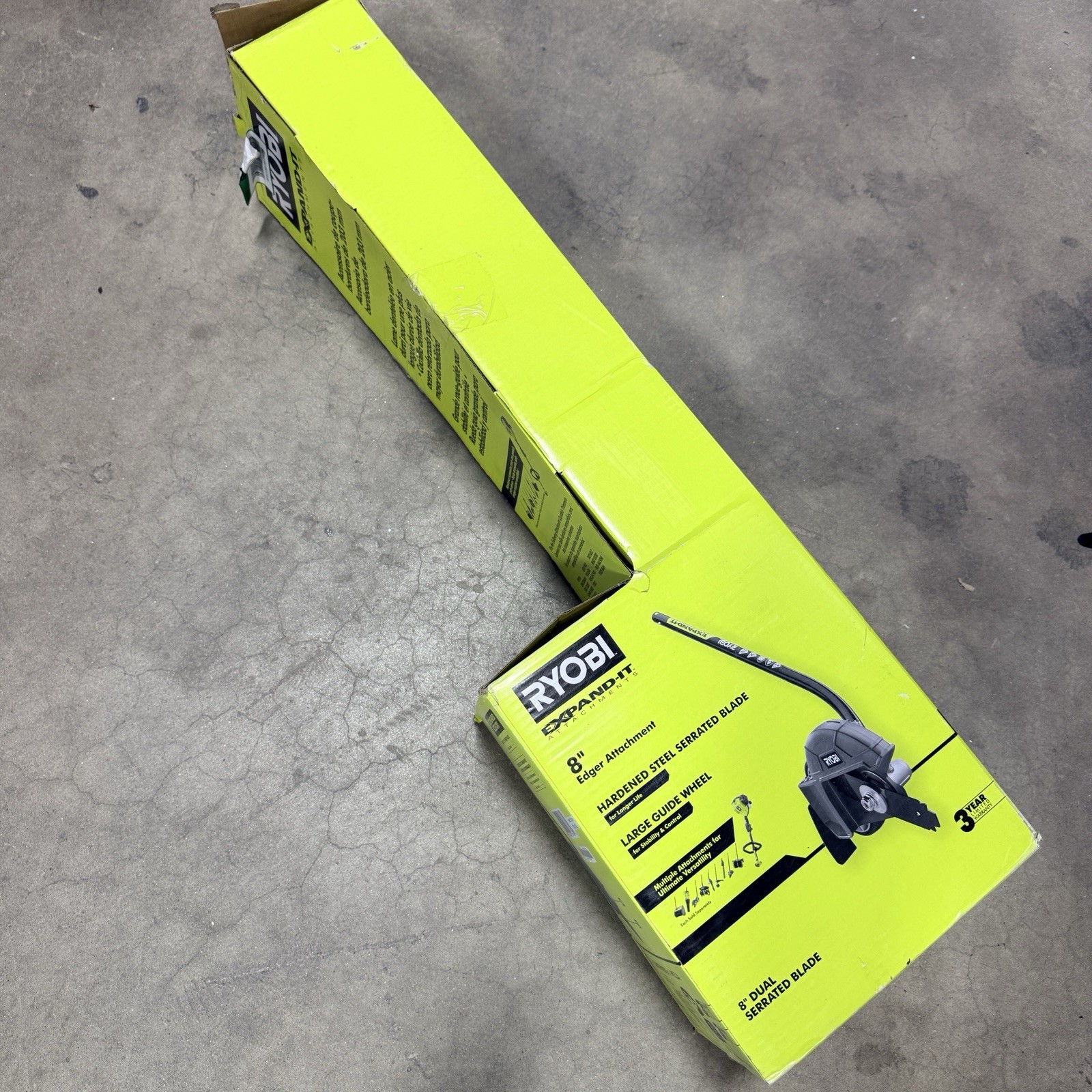 RYOBI RYEDG Expand-It 8" Universal Straight Shaft Edger Atta