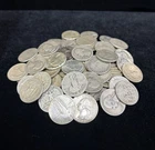 2 Rolls of 80 Silver Quarter Dollars Various Dates 1894 to 1964 Dads Collection