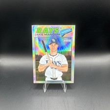 2026 Topps Heritage - Jake Mangum #227 Chrome Refractor