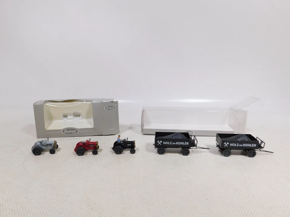 Roskopf Rmm 1:87 H0 3x Tug Boat Hanomag 290 38101 etc Mint + 2x Box #EI133-0, 5 - Image 2 of 4