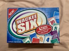 Wackee Six New Factory Sealed Board Game Family Game Night
