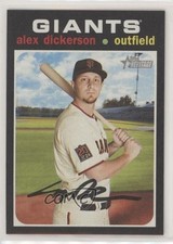 2020 Topps Heritage Flip Stock /5 Alex Dickerson #364 qf8