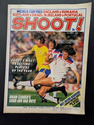 Shoot Magazine Comic, 2nd May 1981, Football, IPC Magazines