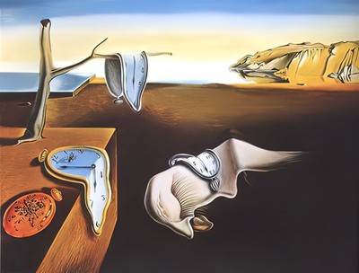 the-persistence-of-memory- salvador dali 16''X20'' GLOSSY POSTER PRINT