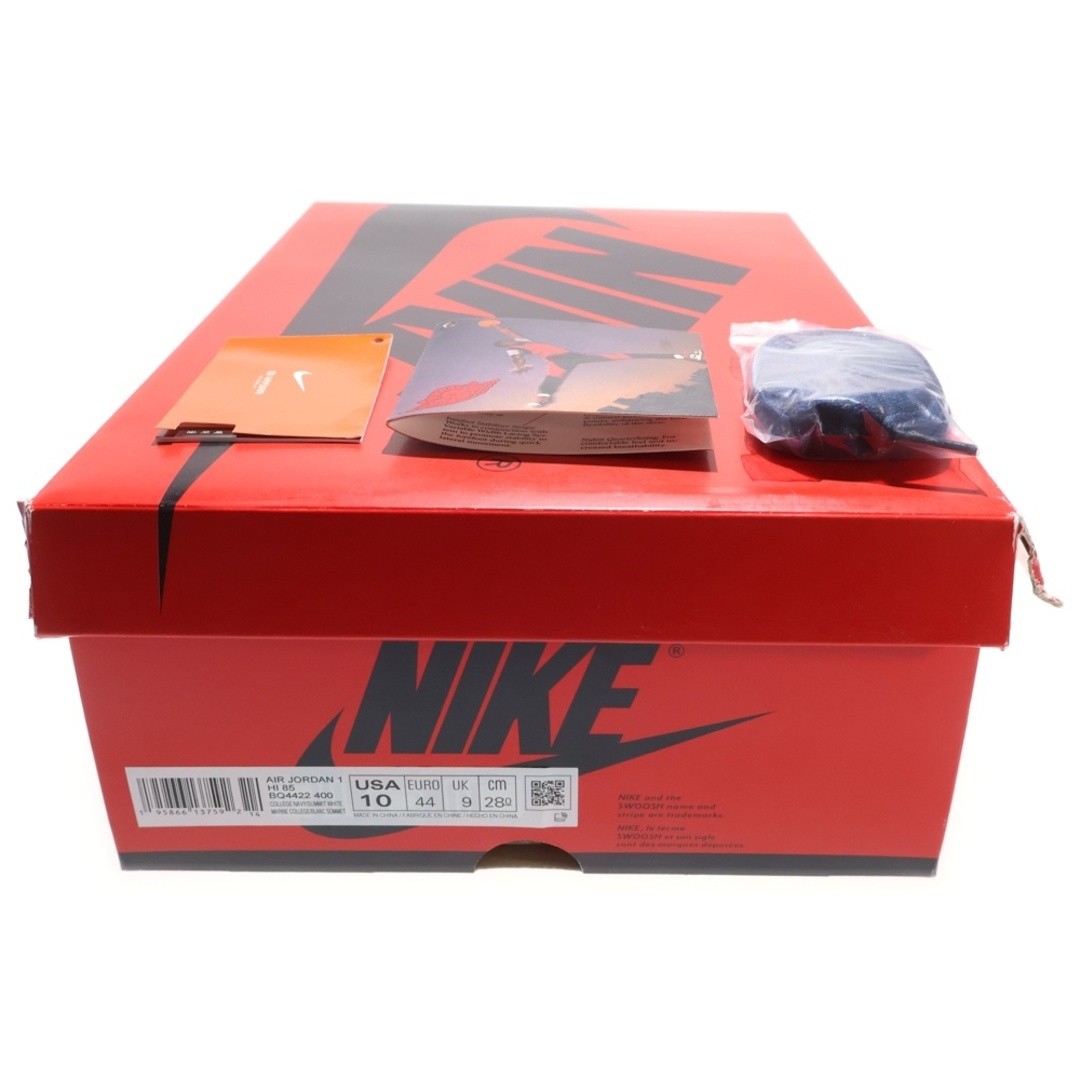 NIKE AIR JORDAN 1 HIGH 85 GEORGETOWN BQ4422-400 CUT SNEAKERS US10 28.0cm Used 1d thumbnail 6