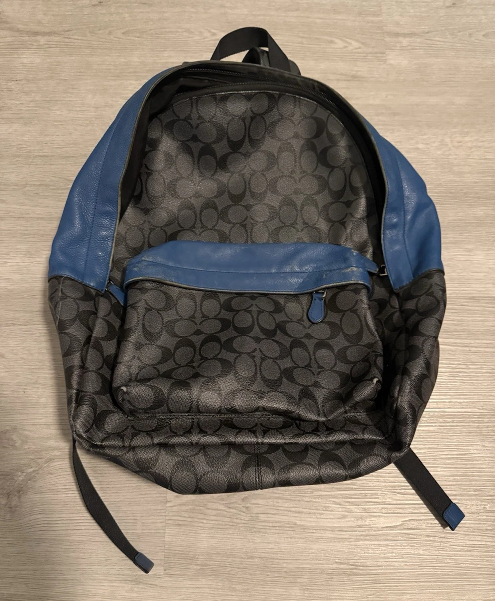 Coach Backpack Blue Bags for Men for sale - eBay