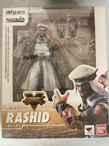 Bandai Street Fighter V S.h. Figuarts Action Figure Rashid 15 cm