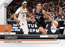 2025 PANINI INSTANT WNBA #154 LEILA LACAN - PRINT RUN 171
