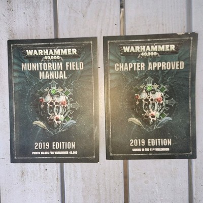 Munitorum Field Manual/ Chapter Approved 2019 40k