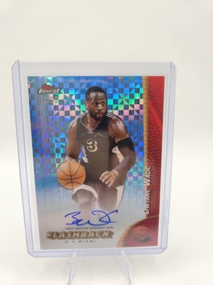 Dwyane Wade 2024-25 Topps Finest Flashback Autographs /99 Heat