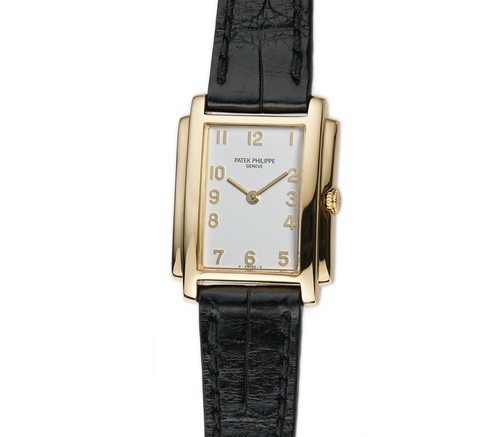 Patek Philippe Gondolo 22mm Ladies 18k Yellow Gold White Dial 4824J