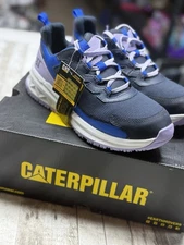 Caterpillar Women Streamline Runner Carbon Composite Toe Work Shoe Sz 7