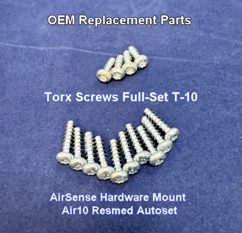 Resmed Airsense 11 Autoset Cpap Machine Replacement Parts OEM Replacement Parts Sense Torx Screws Hardware Mount Air10 Resmed Autoset
