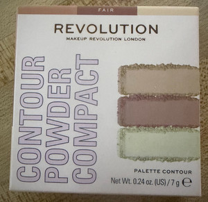 Makeup Revolution London Contour Powder Compact Fair 0.24 oz Palette NIB Sealed