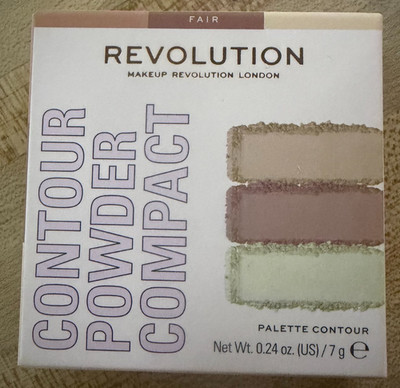 Makeup Revolution London Contour Powder Compact Fair 0.24 oz Palette NIB Sealed