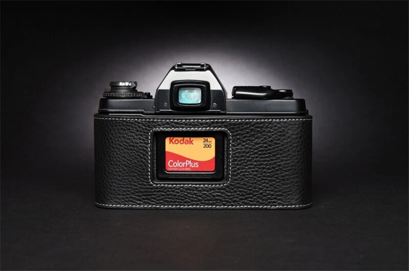 全新 TP 手工制作 宾得 LX 真皮革半壳相机 复古风格 插入保护套 — 第 3/4 张图片