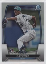 2023 Bowman Chrome Refractor 76/499 Eury Perez Eury Pérez #90 14ij