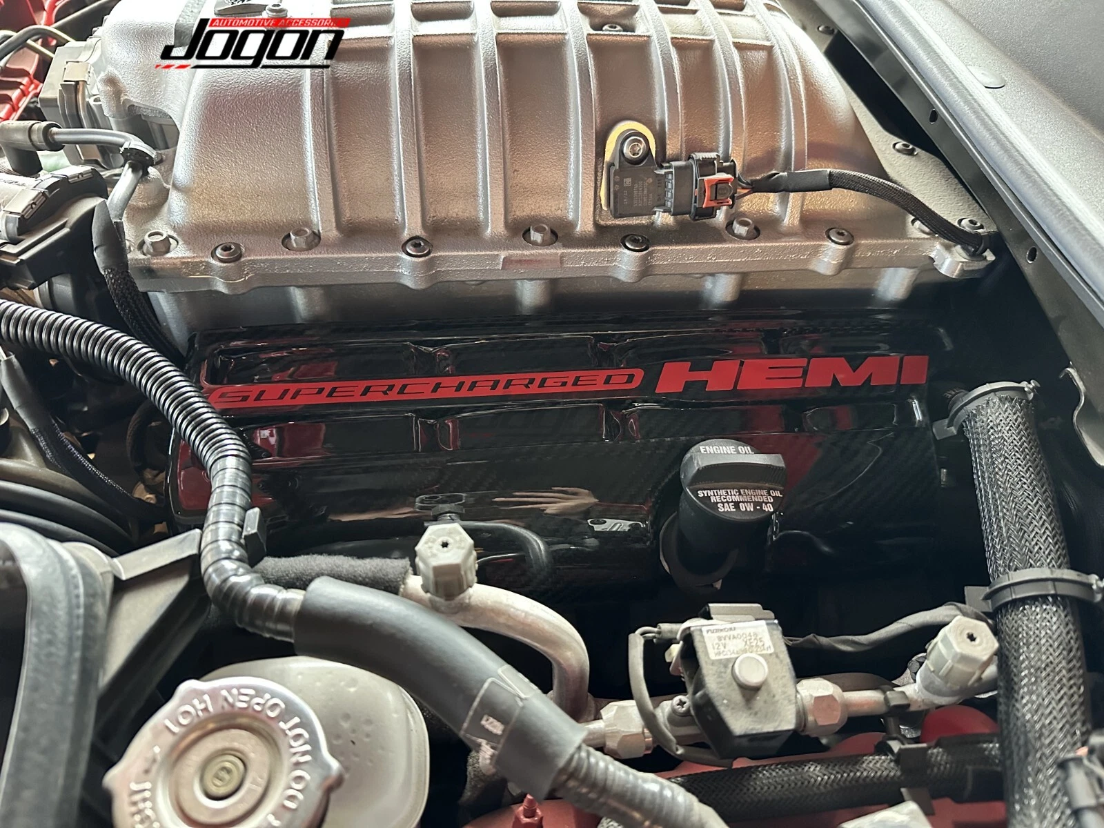 Real Carbon For Dodge Charger Challenger SRT Hellcat Demon Engine Bay Side Cover - Picture 4 of 23