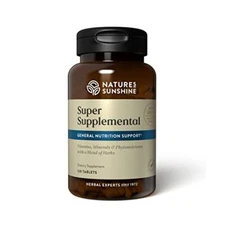 Super Supplemental 120 Tablets | Multivitamin for Men and Women Provides Vita...