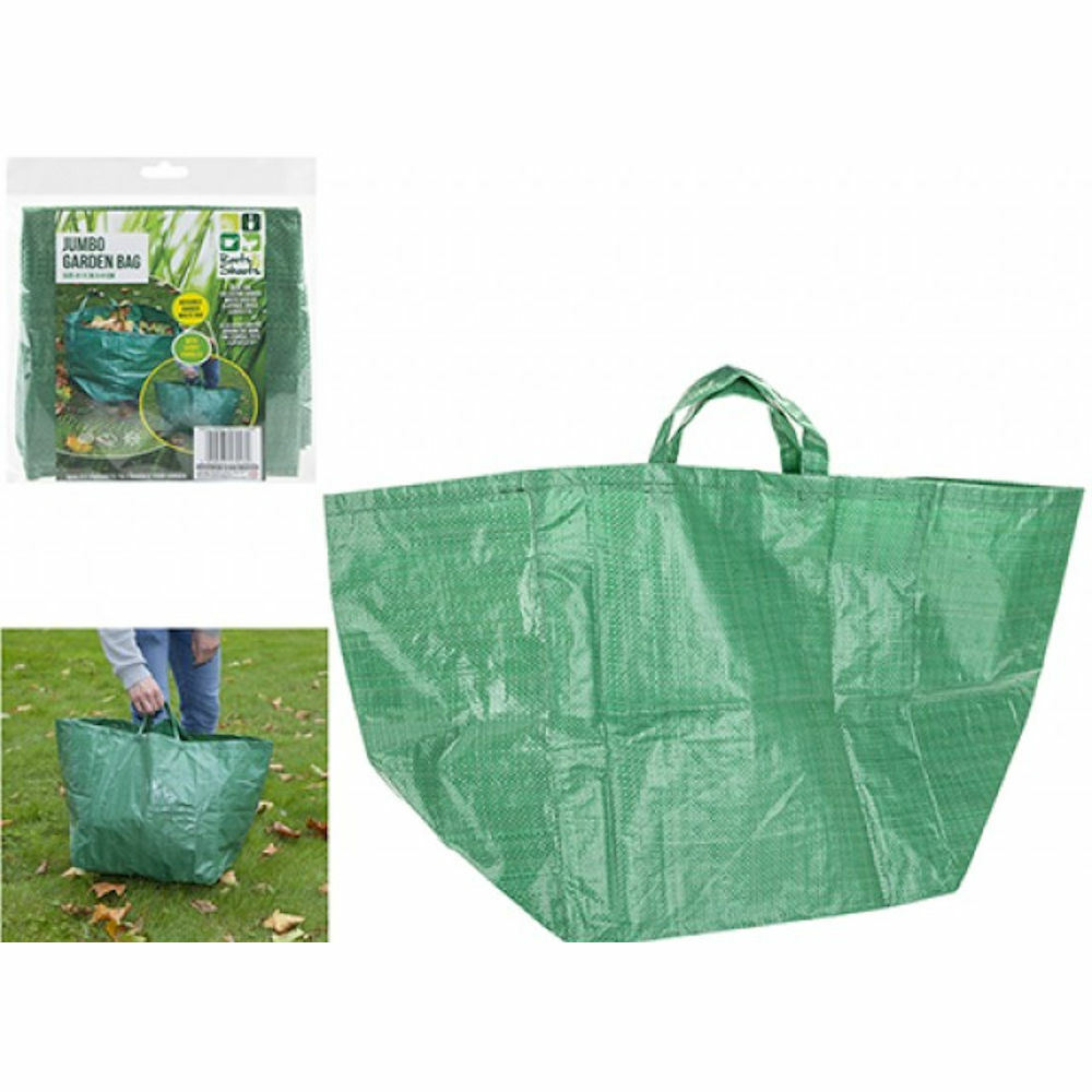 Jumbo Garden Bag Heavy Duty With Handles Large Storage Refuse Sack