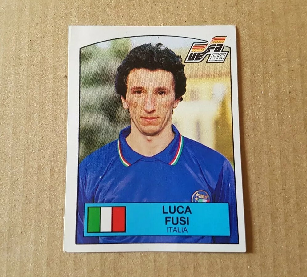 Panini UEFA EURO 88 Sticker 90 Luca Fusi Italy 1988 eBay