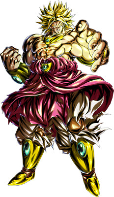 Broly Weatherproof Anime Sticker 6'' Car Decal