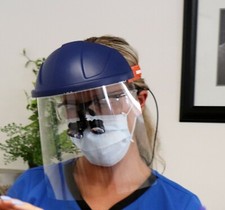 Face shield dental loupes - Premium PPE (Visors) comfort+Extra protection