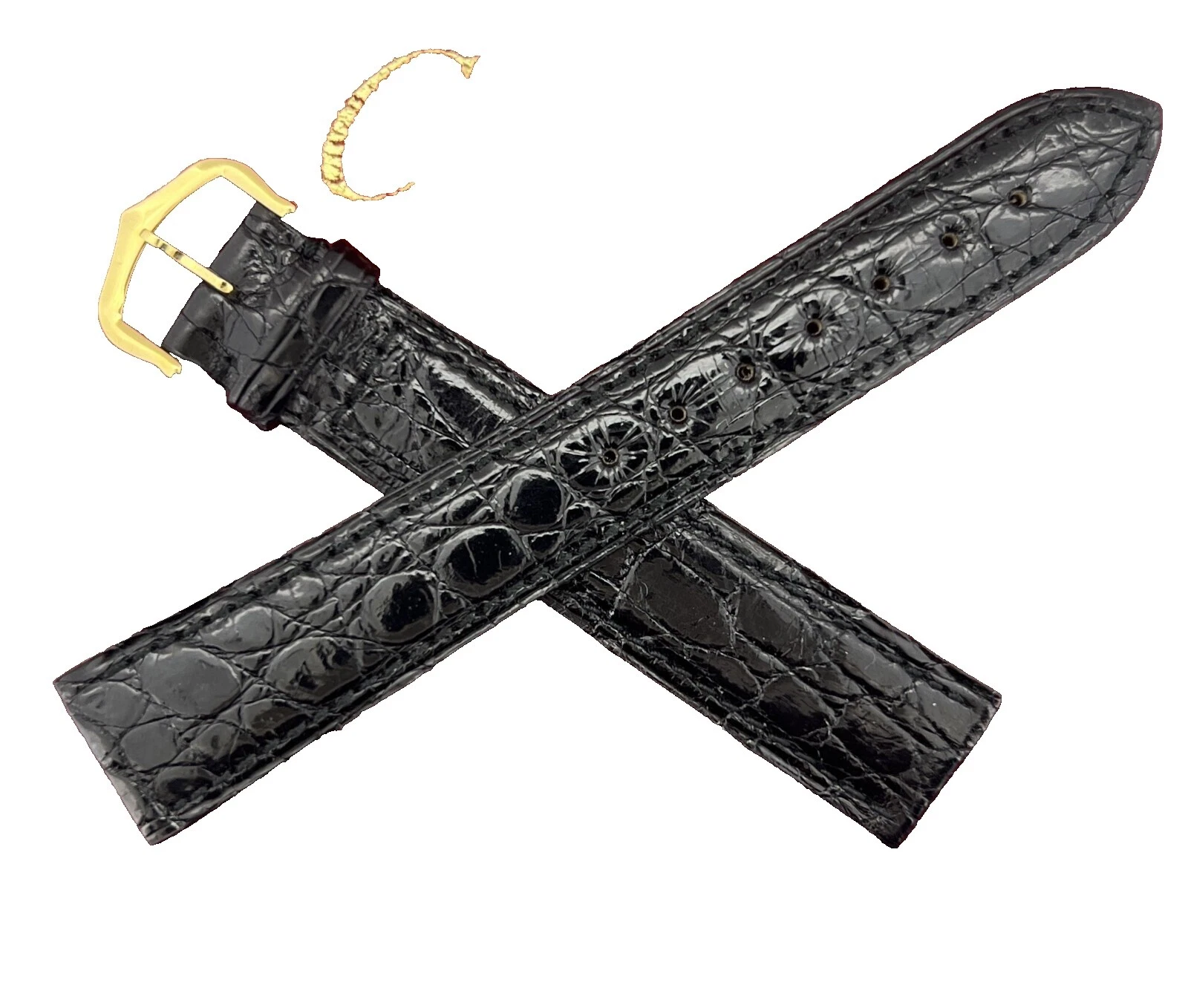 Reloj de Pulsera Negro Cuero Cartier Bandas