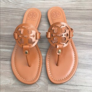 tory burch miller sandals vintage vachetta