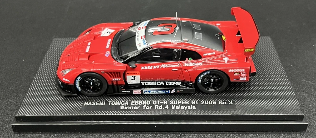 Ebbro 1/43 Nissan GT-R Hasemi Tomica Ebbro Super GT 2009 44174 | eBay