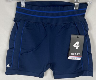 FourLaps Aero Seamless Short Women s Size XL Midnight Blue $68 MSRP