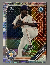 2019 Bowman Chrome Christian Javier 1st Mega Box Mojo Refractor #BCP-32 Astros