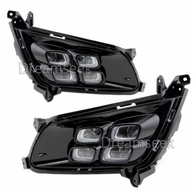 PAIR DRL FOR KIA OPTIMA K5 2014 2015 LED DAYTIME RUNNING LIGHT FOG LAMP ASSEMBLY