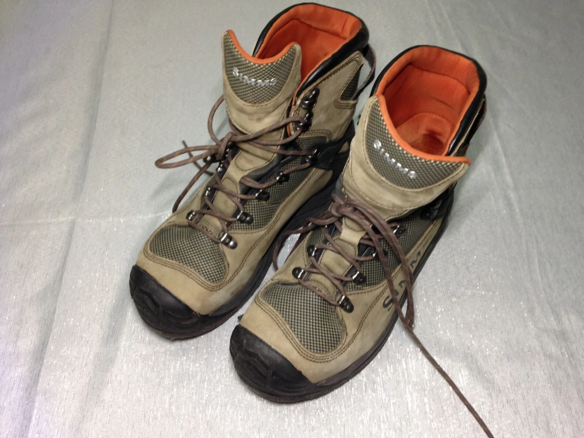 SIMMS Guide Fly Fishing Wading Boots Mens Felt Bottom Size 11