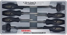 VESSEL ARMOR GRIP Screwdriver 8PC. Set JISDRIVE No.550A8Ptu Previous 