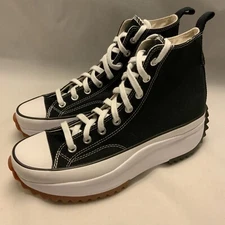 CONVERSE Chuck Taylor Run Star Hike High Top Black 166800C Unisex Men 9 Wmn 10.5