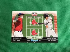 2013 Bowman Draft Dual Draftee #BD Trey Ball Jon Denney Boston Red Sox