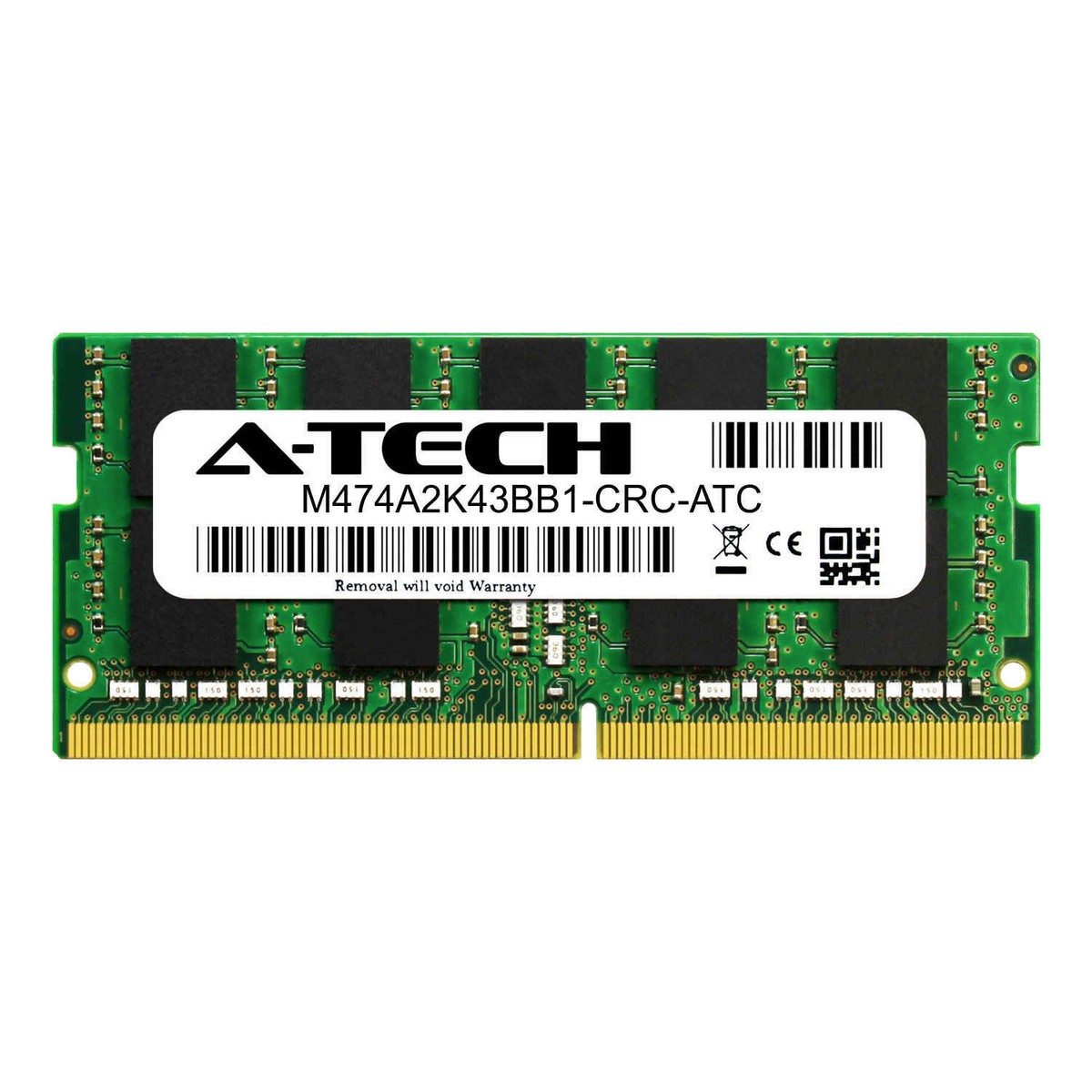 メモリー Samsung M474A2K43BB1-CRCQ SODIMM ECC 32 16GB PC4-19200 ECC SODIMM Samsung M474A2K43BB1-CRC Equivalent